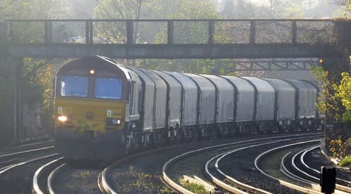 66168 Margam to Dollands Moor 6O32 (then to Rotterdam Botlek for Broekman Group, the Netherlands or to Myriad in Maubeuge France)