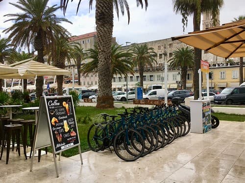 Croatie, Split, Riva