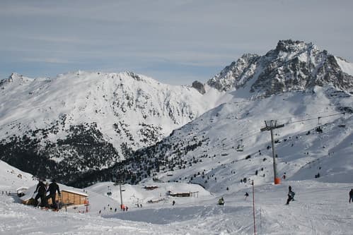 Top of Meribel valley