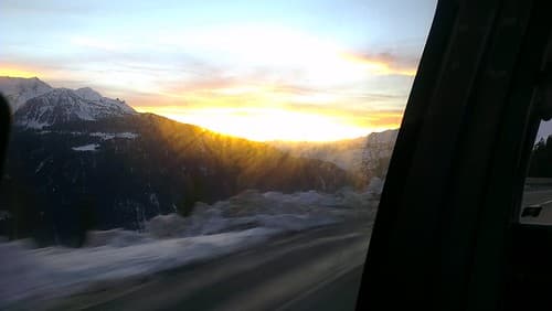 Skiing La Rosiere 2012/13