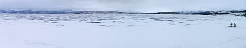 Fishing on Tornetrask