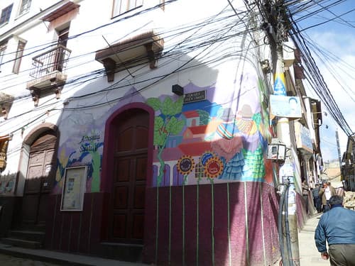 Peinture murale, La Paz