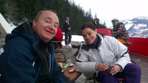 Skiing La Rosiere 2012/13