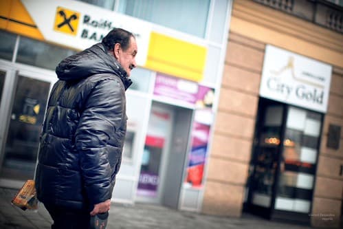 Česká republika : Brno, 13h47 / Czech Republic : náměstí Svobody, na ulici
