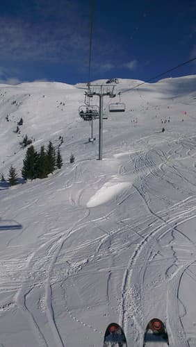 Skiing La Rosiere 2012/13
