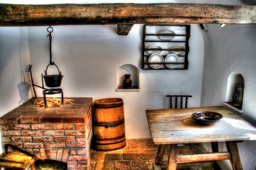 Augsburg Fuggerei (Kitchen)