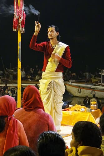 La cérémonie Ganga Aarti (Varanasi)