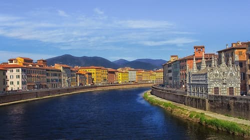 Santa Maria della Spina and Arno River, Pisa