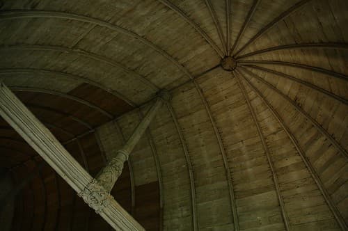 Wooden roof
