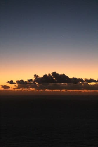Sunset on the Pacific