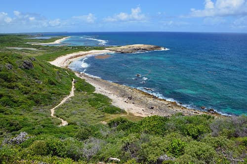 Côte Est à partir de la pointe des Châteaux