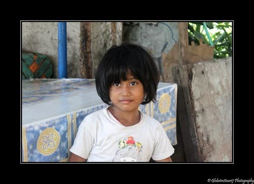 Portrait d'enfant- Surabaya- Java- Indonésie- Indonesia