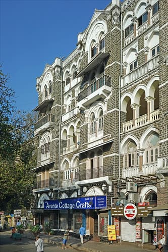 L'ancienne ville coloniale (Mumbai, Inde)