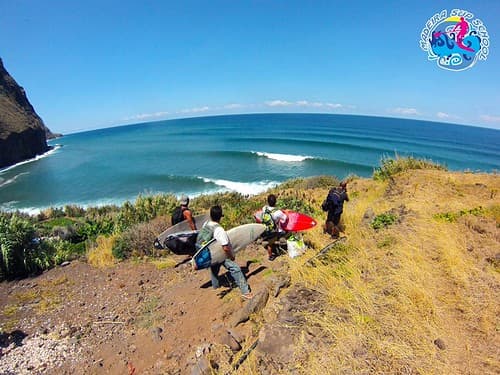 Surf and Sup Trip in Madeira Island with Madeira Sup School and Madeira Campers Van!