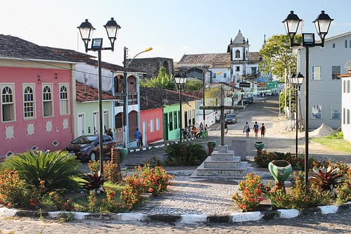 Village sur l'île de Tinharé
