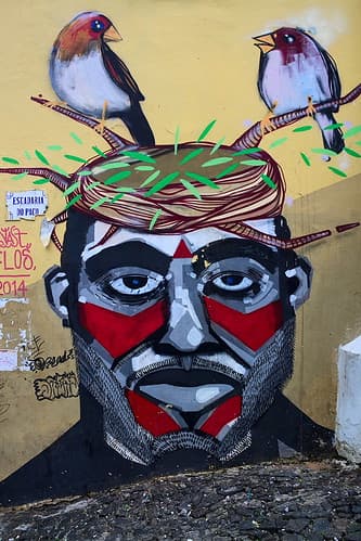 Graffiti dans le Pelourinho
