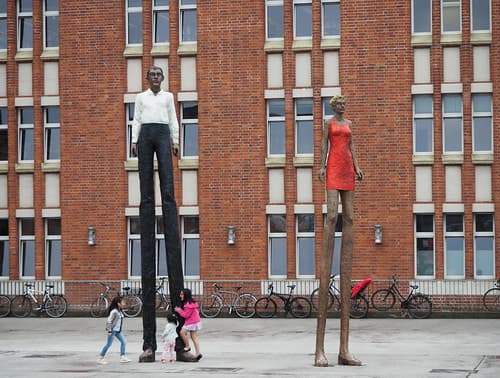Mann und Frau / Stephan Balkenhol