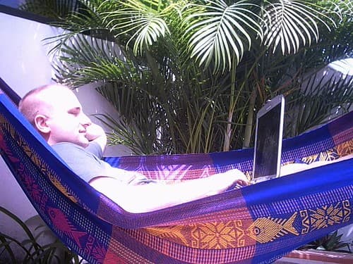 Mon bureau à Guayaquil.