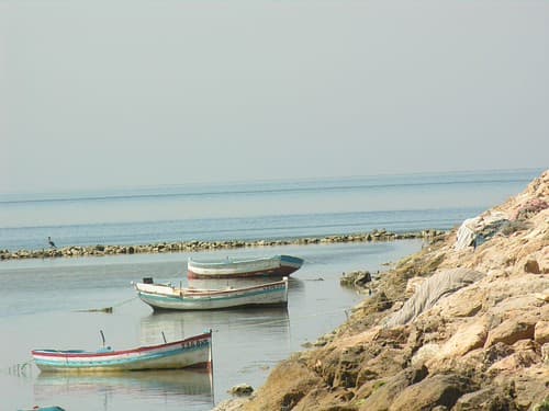 Port de Houmt Souk Djerba Tunisie