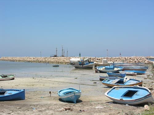 Port de Houmt Souk Djerba Tunisie