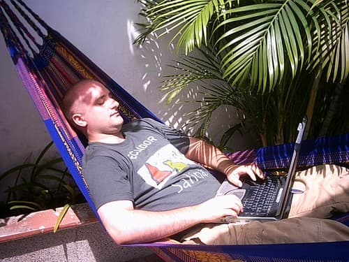 En plein taff..