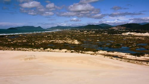 View of Joaquina`s Dune / Vista das Dunas de Joaquina