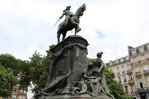 Lille - Statue de Faidherbe