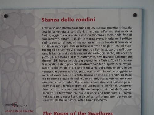 Villa Torlonia - Casina delle Civette : exposition LIbri d'artista di Vittorio Fava; août 2018