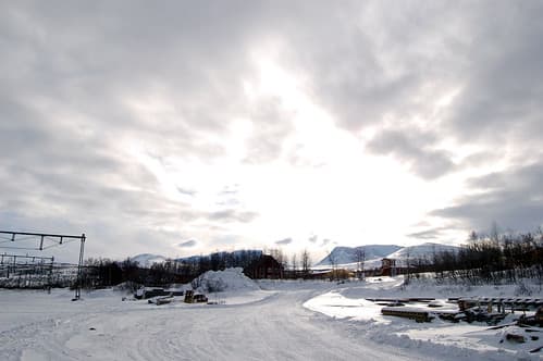 Around the train station @ Abisko