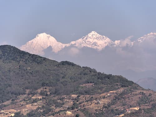 Himalayas from Nagarkot