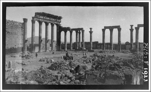 Syrie, Palmyre, Temple de Bêl (ca 1923)