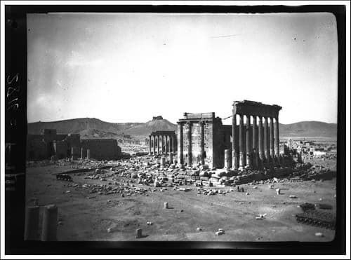 Syrie, Palmyre, Temple de Bêl (ca 1930)