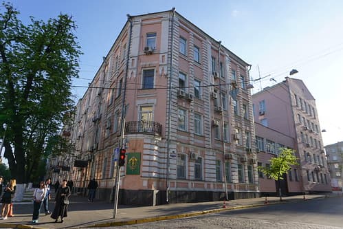 Volodymyrska St, Kiev, Ukraine