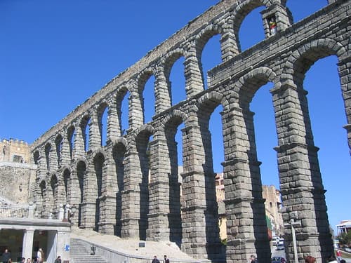 L'aqueduc de Ségovie (Espagne)