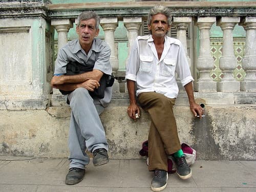 Men on Street - Pinar del Rio - Cuba