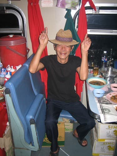 Train de nuit entre Chiang Mai et Bangkok
