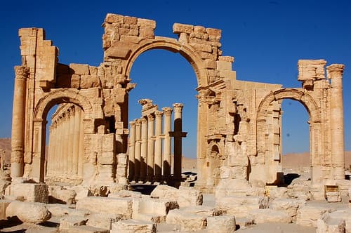Monumental Archway of the Decumanus, Palmyra