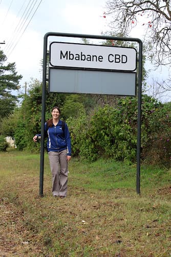 Walking in Mbabane