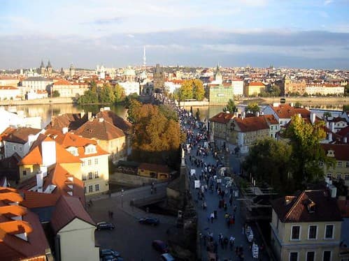 Aerial views from Prague Castle