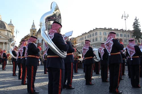 Orchestre jordanien Piazza del Popolo