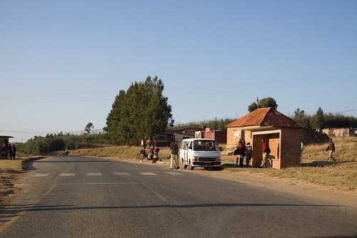 Driving through Swaziland