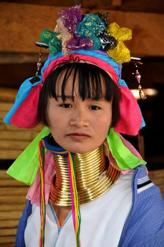 Thailand-4306 - Long Neck Padong People