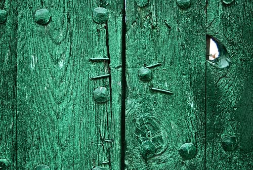 The Green Door / La Puerta Verde.-
