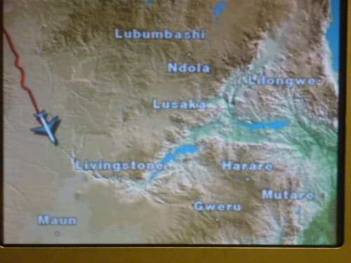 over victoria falls (almost)