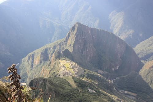 Du haut du Mont Machu Picchu