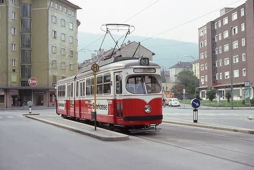 Trams d'innsbruck (Autriche)