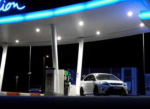 RS at the gas station