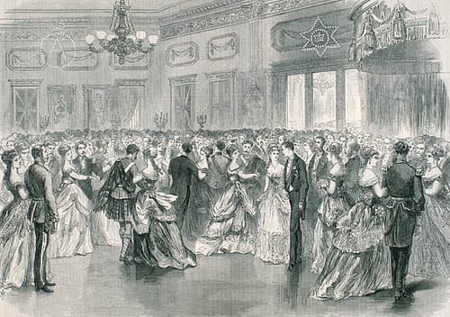 Ball in honour of Prince Arthur, Halifax, Nova Scotia / Bal en l’honneur du prince Arthur, Halifax (Nouvelle-Écosse)