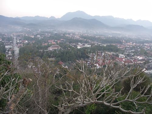 Luang Prabang from Phousy Hill