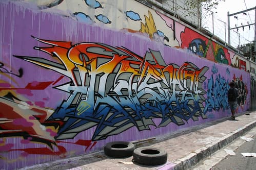 Street art in Yogyakarta
